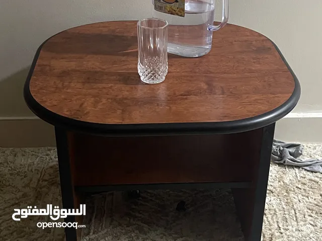 Set of two glass table