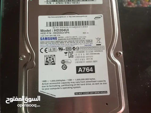 هارد ديسك 2 تيرا 2TB
