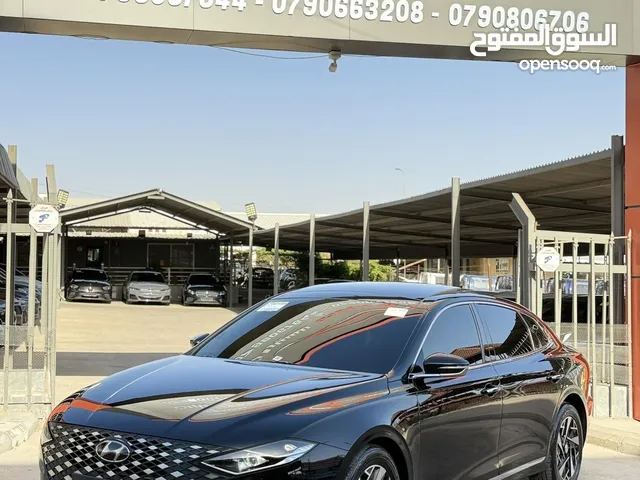 هونداي ازيرا جرانديور 2020 فل اضافات اعلى صنف بريميوم بلس برستيج لون اسود غرفة بني مميزة