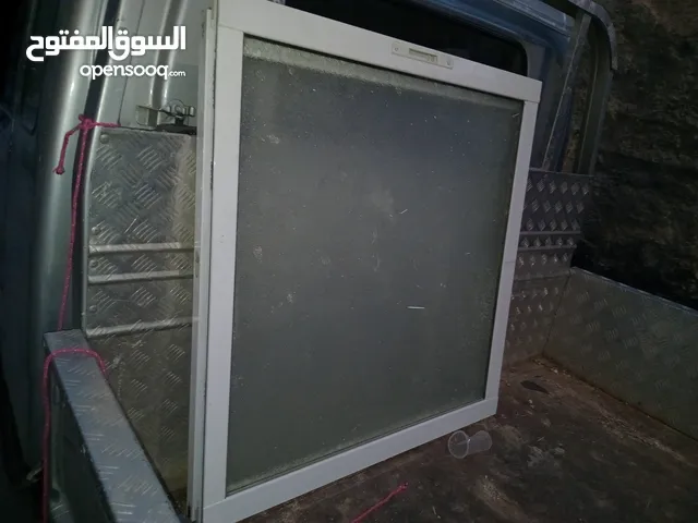 شباك المنيوم تفصيل ثقيل مع منخل حجم متر بمترين
