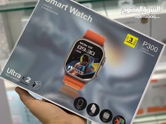 Smart watch ultra-2 4+1 البكج الاحدث والافخم في البلاد شحن لاسلكي و4 اشرطة اجراء واسقبال مكالمات