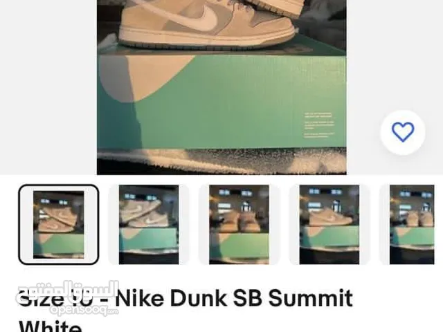- Nike Dunk SB Summit White