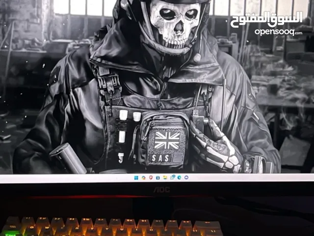 بي سي قيمنق بحالة ممتازة مع معالج جديد غير مستخدم نهائياً