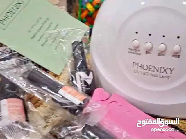 بكج اظافر اكريلك كامل الملحقات وجهاز اكريلك فقط بدون ملحقات