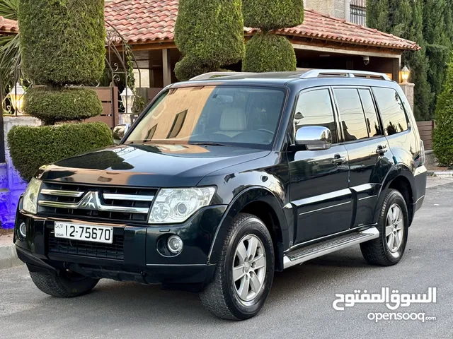 ميتسوبيشي باجيرو 2008 بوضع الشركه فحص كامل كرت ابيض فل مسكر اعلى صنف