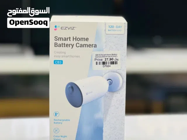 EZVIZ SMART HOME BATTERY CAMERA CB3. NEW