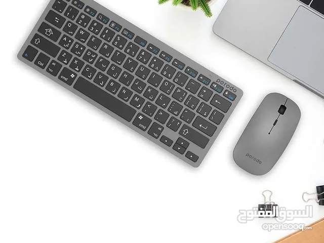 Porodo Slim Bluetooth Keyboard & Mouse