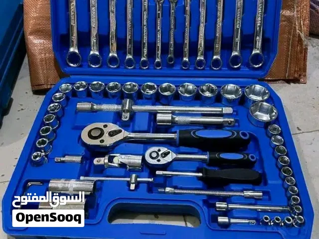 طقم شنطة حبوب ومفاتيح جودة عالية 61 قطعه   مقاسات الحبوب بالملي "1/2:(10،11،12،13،14،15،16،17،18،19،