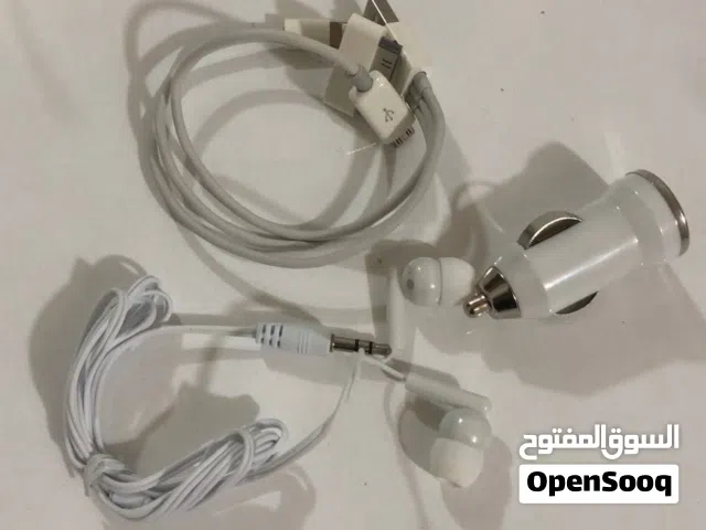 شاحن سيارة + سماعات + كيبل شحن كلشي تحتاجه بالسيارة أو الطلعات شاحن سيارة سريع سماعات صوت توصيل 5