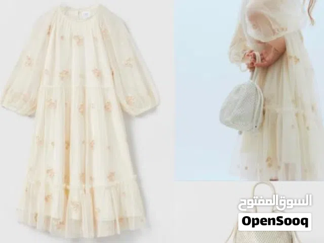 بدل وفساتين بنات أعمار متفاوته الصور توضح المقاسات