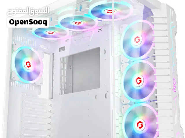 كيس من شركة GAMEON شبه جديد و استعمال نضيف+مبرد مائي من شركة  gamdias aura