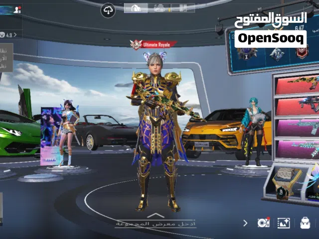حساب ببجي للبيع
