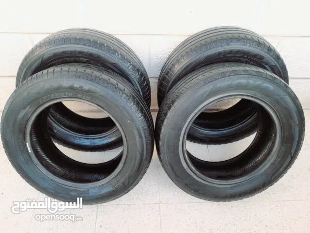 طقم 4 إطارات تويو ياباني 195/65 جنط 15