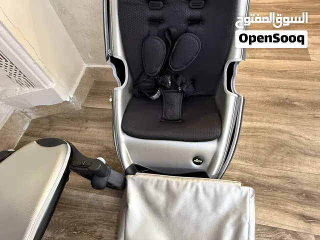 Mima Xari Luxury Baby Stroller Complete Set – Excellent Condition – Silver/Black