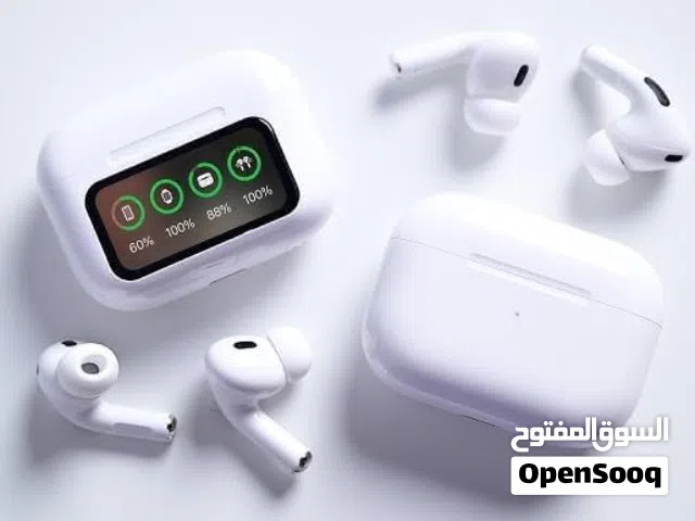 سماعه ذكيه مع شاشه A9 (لون ابيض)