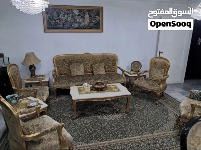 طقم كنب حفر مذهب وملحقاته