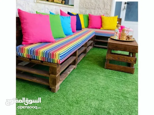 طقم حديقه وبلكونه طبليات استعمال بسيط للبيع بسعر 120د قابل للتفاوض بشيء بسيط