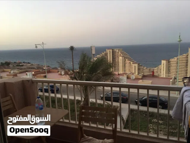 شاليه في بورتو السخنه بالحدائق المعلقه 2 للايجار الشهري او السنوي