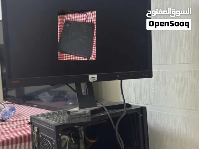 بيسي جيمنج مع شاشه وماوس وكيبورد مع سوني 4 امورهن فوق الطيبه( فقط البيسي عطلان عطل بسيط)