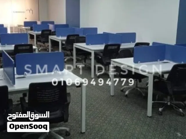مكاتب موظفين خليات عمل وركستيشن متاح جميع الاثاث المكتبي