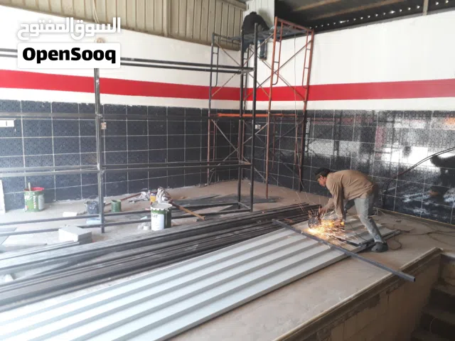 حداد لحام حدادة حدادين اشغال حدادة متنوعة مظلات هناجر مستودعات حواجز شاحنات دينات صناديق شبوك حواجز