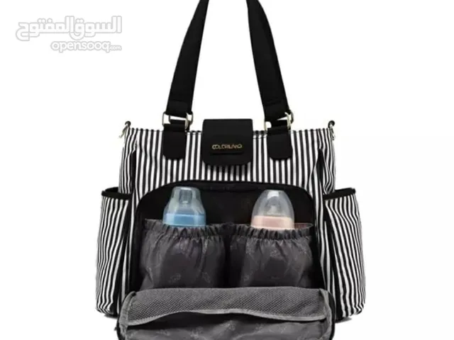 Colorland Jane Tote bag (Black and White stripe design)