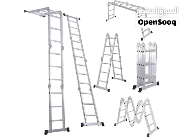 السلالم المصنوعة من الألومنيوم متعددة الأغراض بتنوع كبير اعتمادًا على الطراز