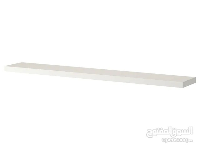 2 رفوف ايكيا بيضاء