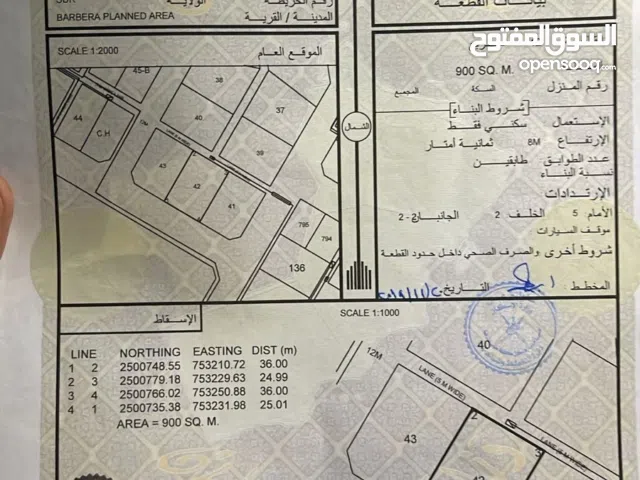 Residential Land for Sale in Al Sharqiya Sur