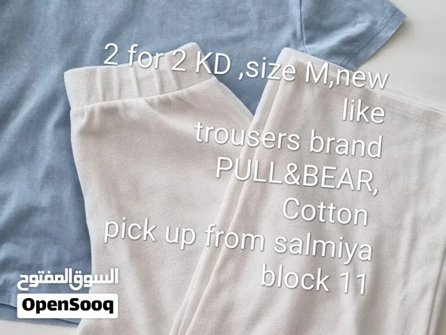 trousers and T-shirts for women, size M