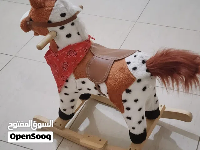 plush rocking horse- Rarely used