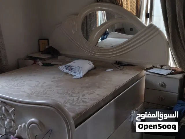 (Bed with Mattress and Dressing table)