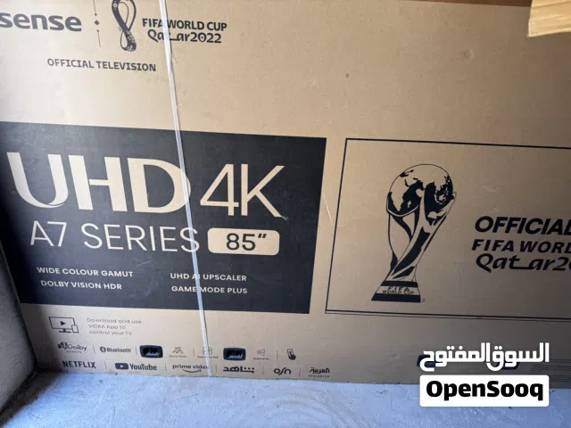 شاشة هاينسس اصلية سمارت جديدة يوجد خدمة توصيل