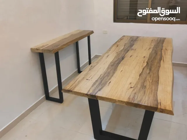 طاولة سفرة خشب أفريكيه