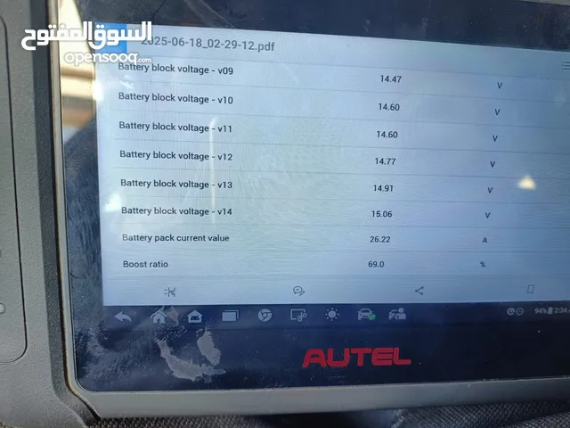 بطارية بريوس 2013 الاصليه استخدام خفيف ما زالت تعمل