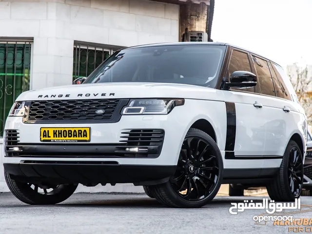 Range Rover Vogue 2019 Autobiography Black package السيارة وارد الماني و قطعت مسافة 25,000 كم فقط
