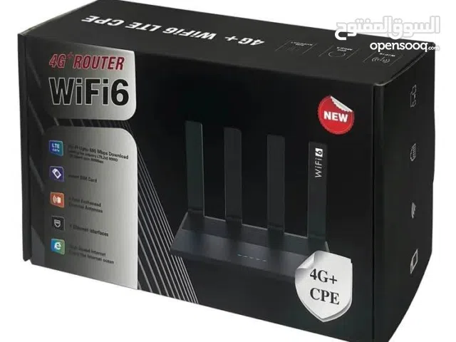 راوتر WR800 بتقنية واي فاي 4G LTE، مزود بـ 4 منافذ LAN، يدعم جميع الشفرات مدار و ليبيانا و LTT4G