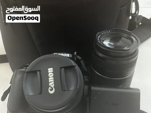 كاميرا كانون 250D+عدستين