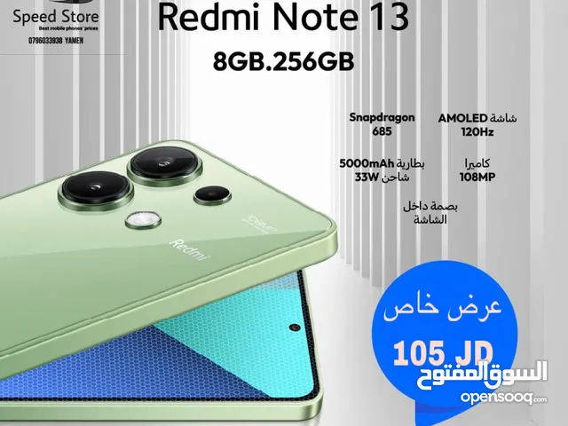 Xiaomi Redmi Note 13 256 GB in Amman