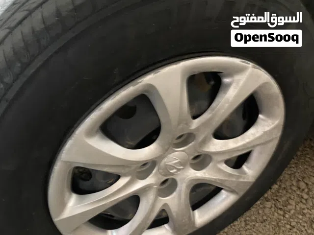 جنط حديد هونداي اكسنت بحالة ممتازة