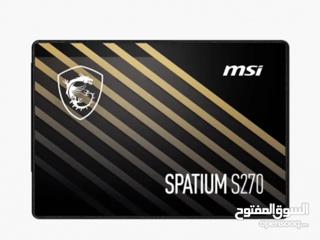 MSI Spatium S270 2.5 SSD - 500gb