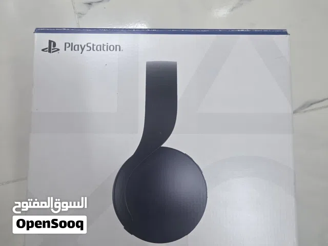 سماعة بلاي ستيشن 5 نظيفة استدام سنة فقط بكرتونها مع كل ملحقاتها Playstation 5  headset one year use