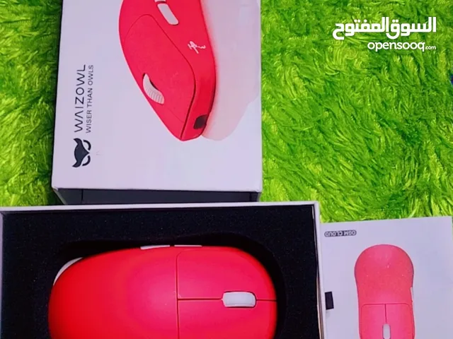 ماوس تحكم لون احمر