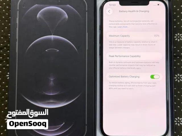 12pro max 128gb 92battery