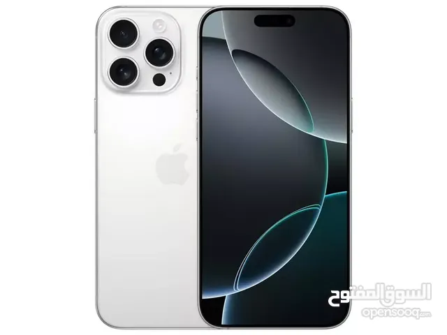 iphone 16promax 256GB white. 100% battery health,44 charge cycle, استعمال اقل من شهرين. شبه الجديد