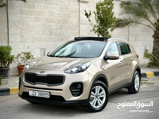 كيا سبورتج بانوراما موديل 2017 وارد وصيانة الشركة عداد 64 الف كم بحالة الوكالة مالك واحد