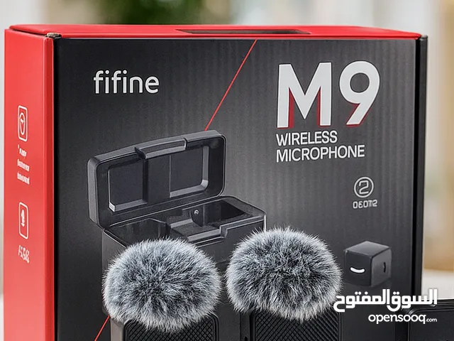 مايك لاسلكي FIFINE M9 للتصوير وتسجيل الصوت