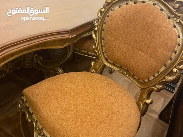 طاولة سفرة تفصيل مع 12كرسي