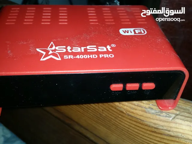 سيرفر للشاشات والتلفزيون StarSat نظيف كرت مع الريموت المقطف يتواصل معي