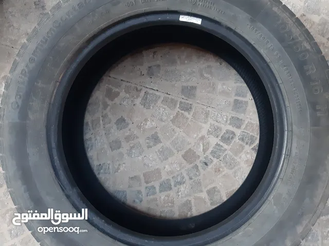 للبيع طقم كاوتش كونتيننتال 3 قطع مقاس 16.